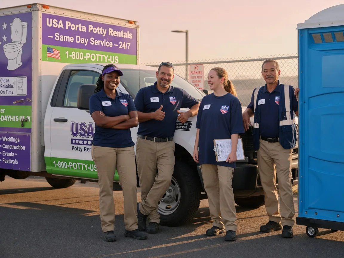 Porta Potty Rental company in Long Bottom, OH