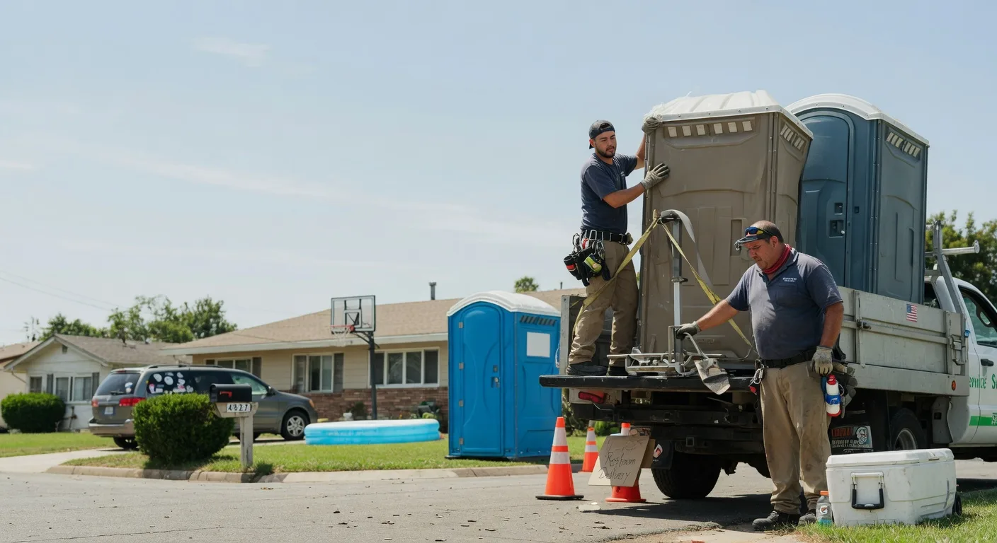 Porta Potty Rental in Long Bottom, OH near me