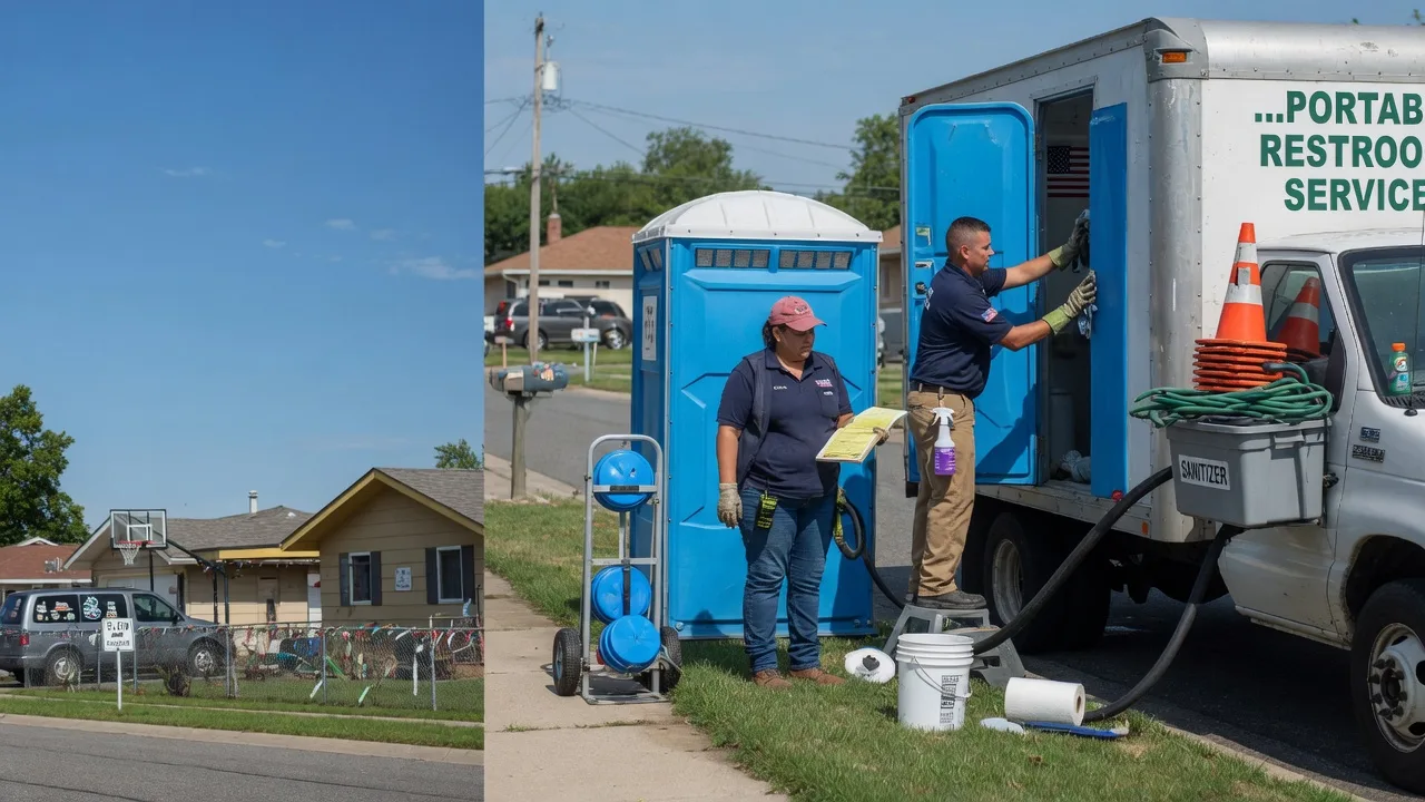 Portable Toilet Rental in Long Bottom, OH near me